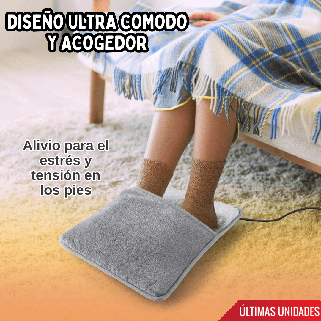 Tecnología de Calor Inteligente para Tus Pies | Almohadilla Térmica USB con Calentamiento Rápido y Seguro