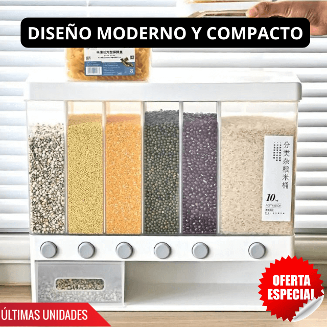 Dispensador de Alimentos 6 en 1 | PREMIUM