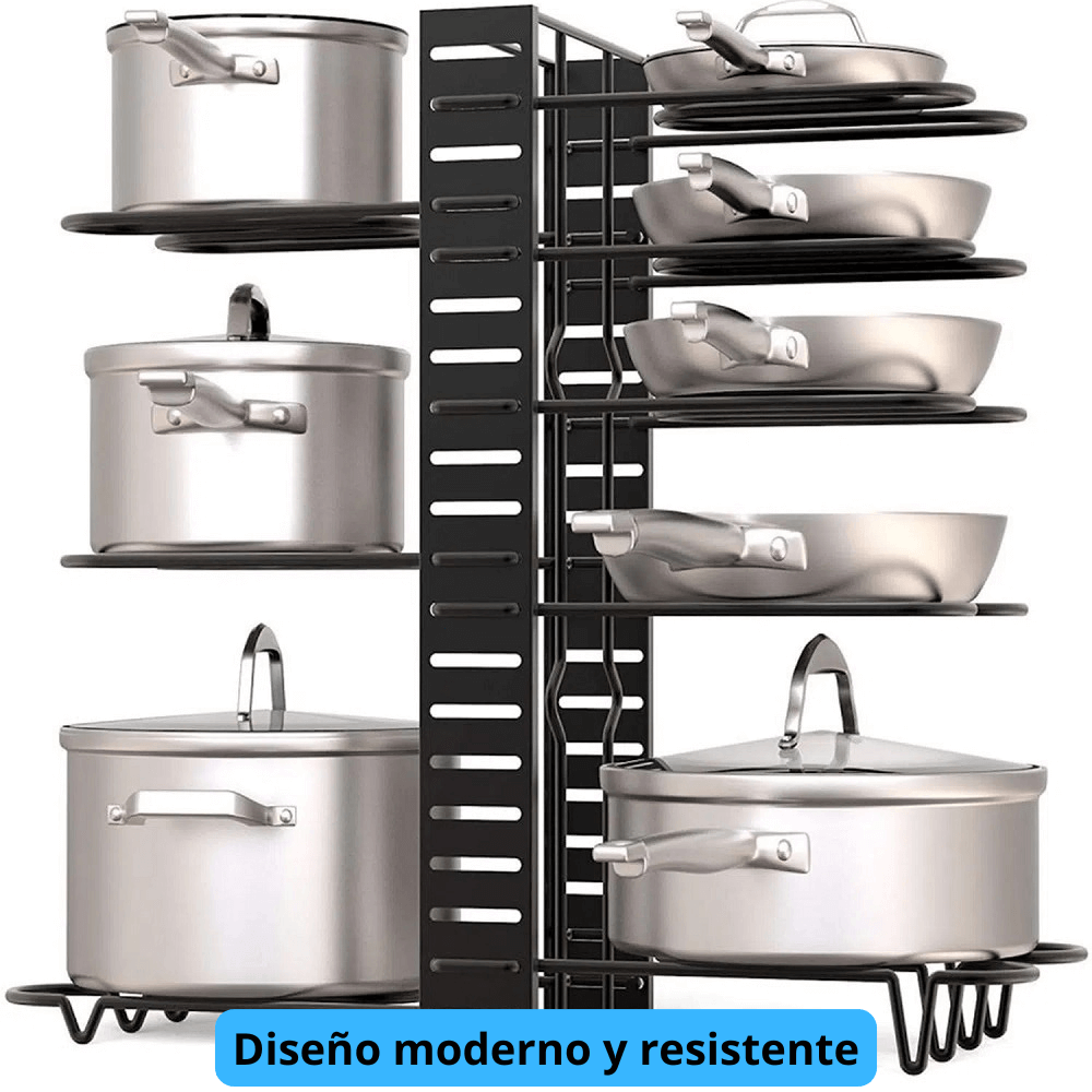 Organizador multifuncional confort de Ollas y Sartenes