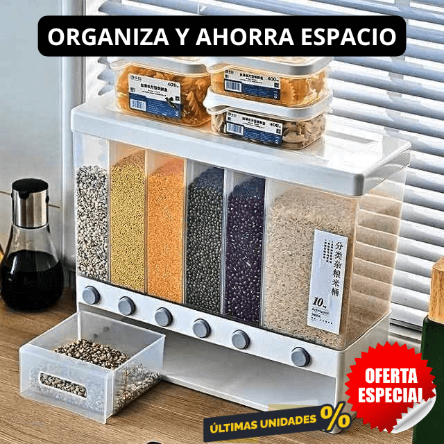 Dispensador de Alimentos 6 en 1 | PREMIUM