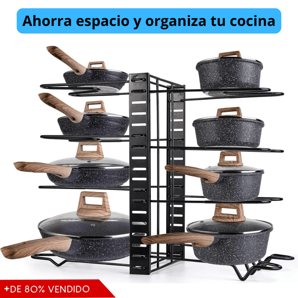 Organizador multifuncional confort de Ollas y Sartenes