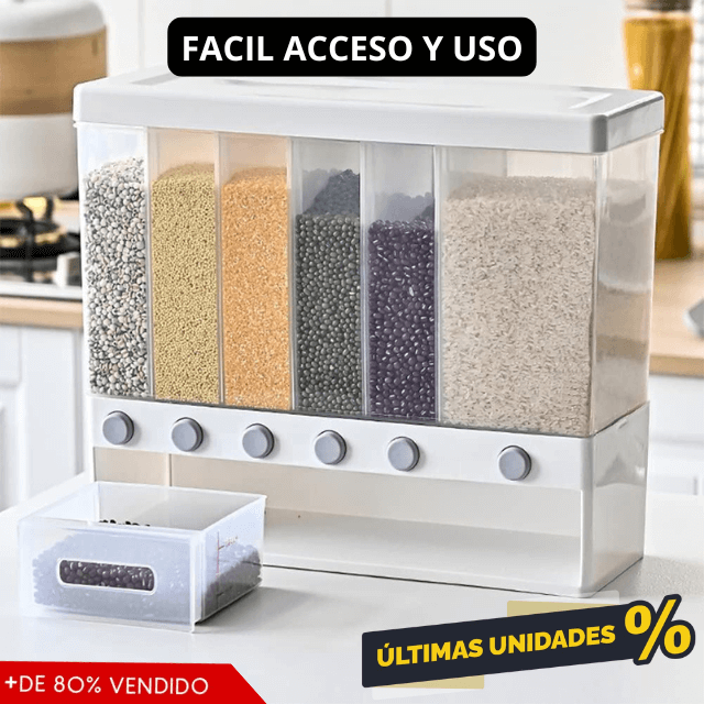 Dispensador de Alimentos 6 en 1 | PREMIUM