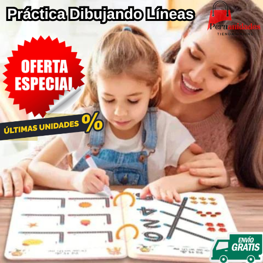 LIBRO DE TRAZOS DIDACTICOS PRE-ESCOLAR