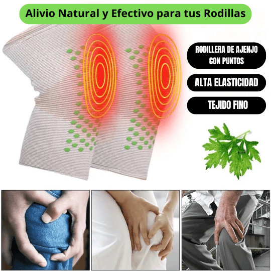 Rodillera Térmica BIOMAGNETICA de Autocalentamiento
