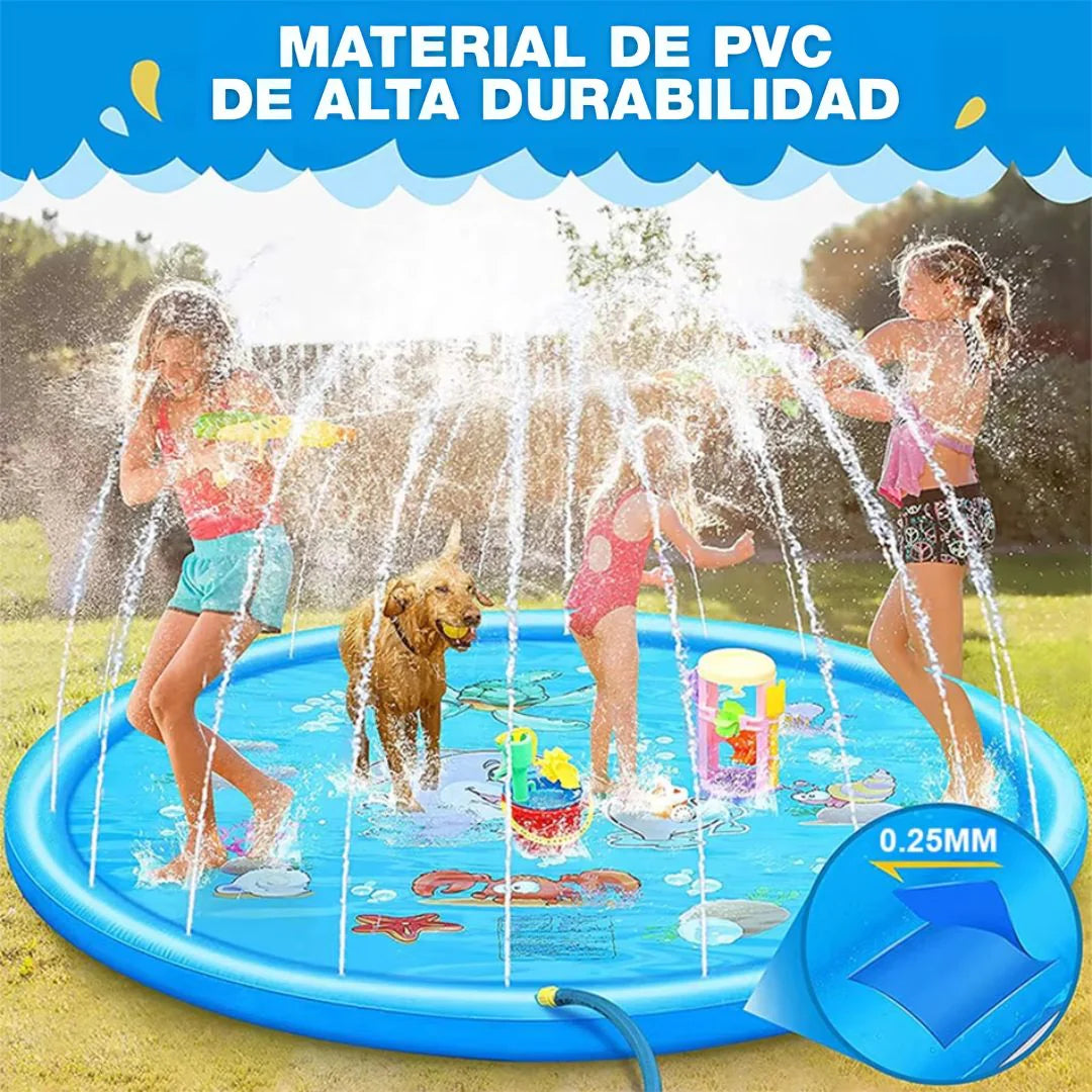 PISCINA PILETA CON ASPERSORES PARA NIÑOS