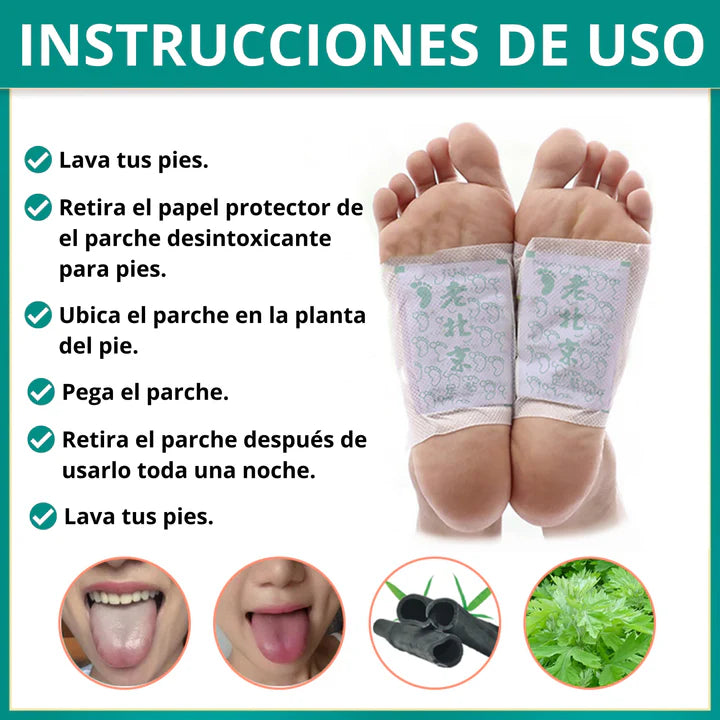 🌿 PARCHES DESINTOXICANTES KINOKI 🌿