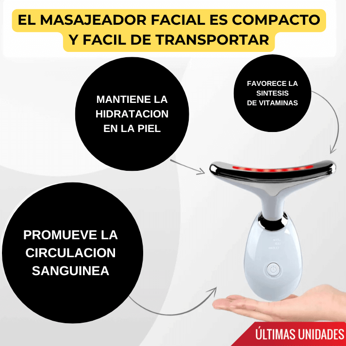 Masajeador Facial Rejuvenecedor PREMIUM