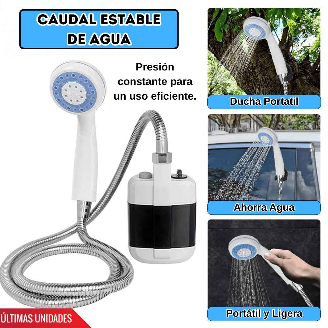 Ducha Portátil Multifuncional 3 en 1 PREMIUM