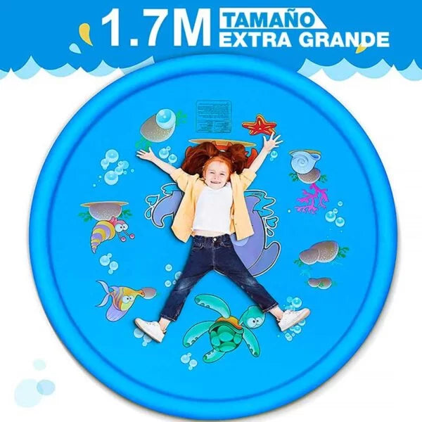 PISCINA PILETA CON ASPERSORES PARA NIÑOS