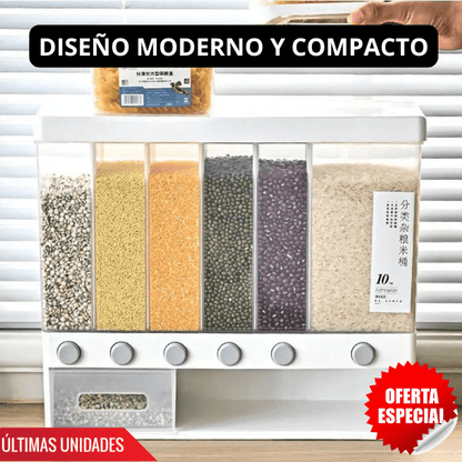 Dispensador de Alimentos 6 en 1 | PREMIUM
