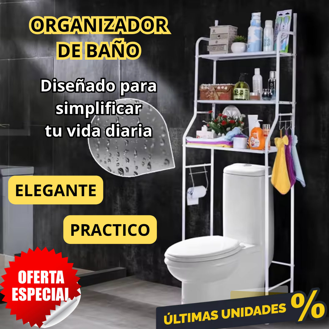 ORGANIZADOR DE BAÑO