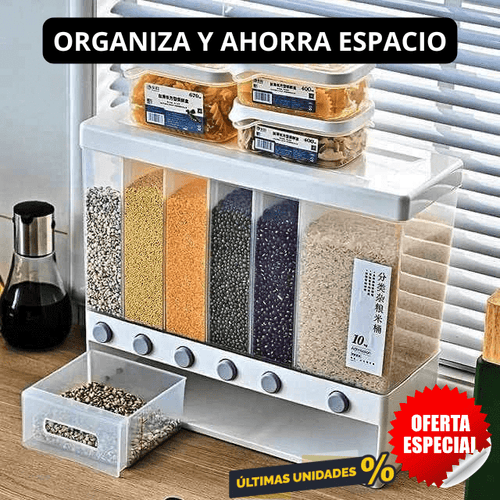Dispensador de Alimentos 6 en 1 | PREMIUM