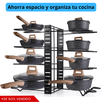 Organizador multifuncional confort de Ollas y Sartenes