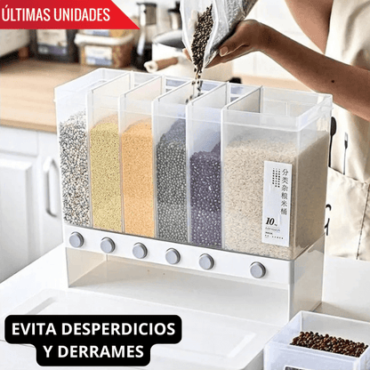 Dispensador de Alimentos 6 en 1 | PREMIUM