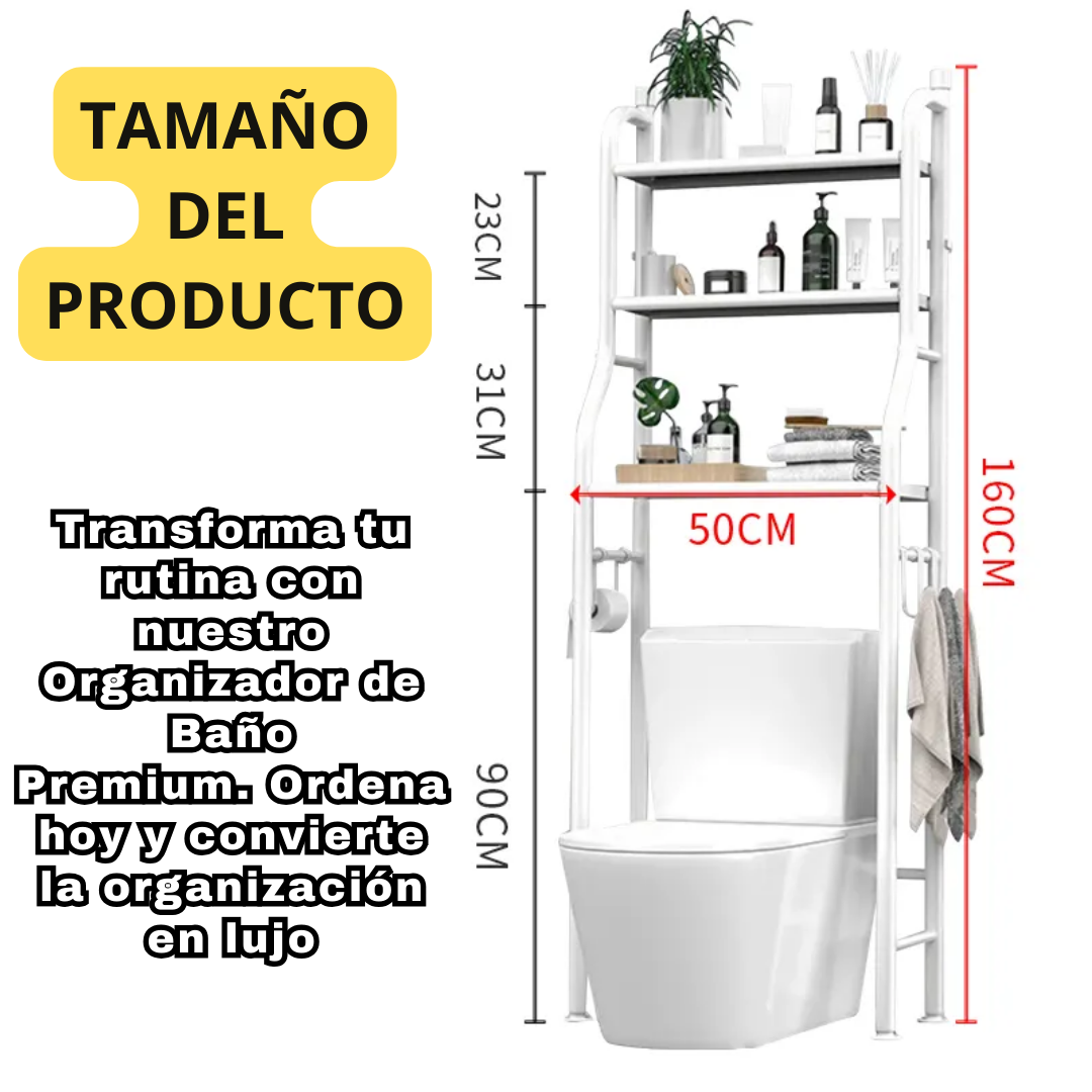 ORGANIZADOR DE BAÑO PREMIUM