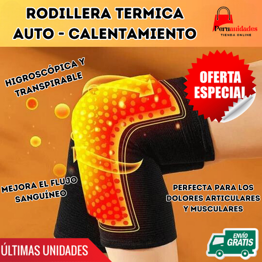 Rodillera Térmica BIOMAGNETICA de Autocalentamiento