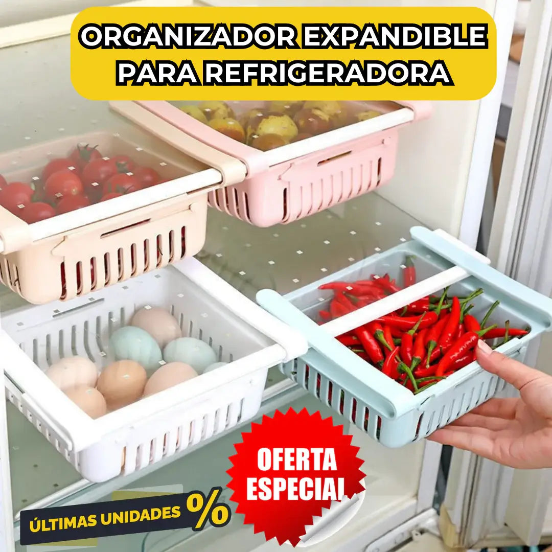RefriOrganizer - Organizador de Alimentos de Refrigerador