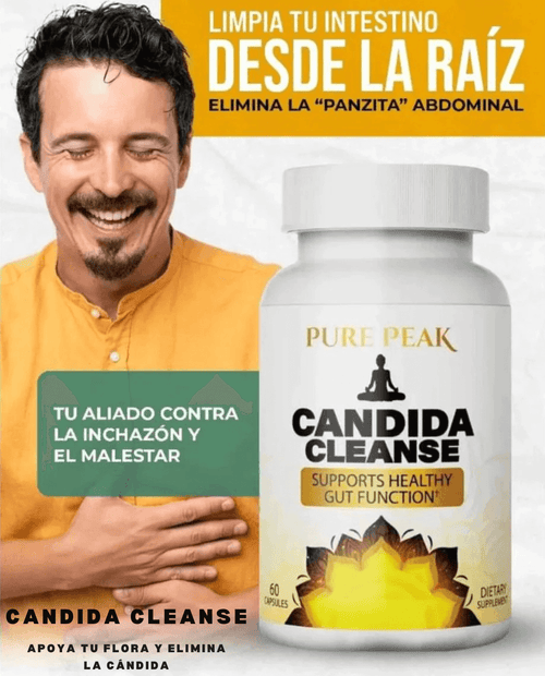 Candida Cleanse | Capsular que reducen antojos, hinchazón y fatiga