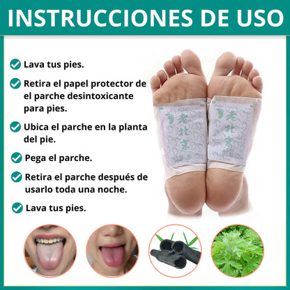 🌿 PARCHES DESINTOXICANTES KINOKI 🌿
