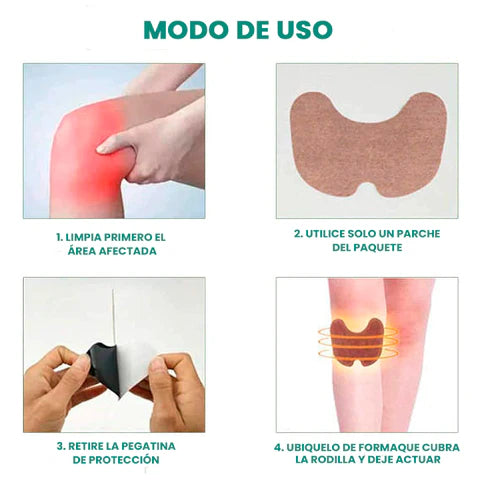 Parches Para el Dolor PREMIUM - Alivio Instantáneo
