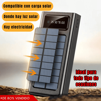 Powerbank Solar PREMIUM Cargador Portátil