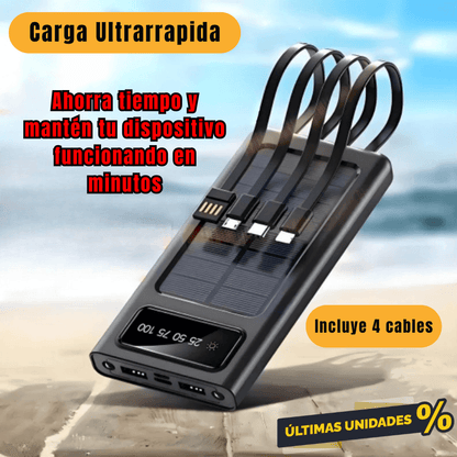 Powerbank Solar PREMIUM Cargador Portátil