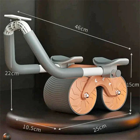 RODILLO ABDOMINAL CON REBOTE AUTOMATICO Y CONTADOR DIGITAL