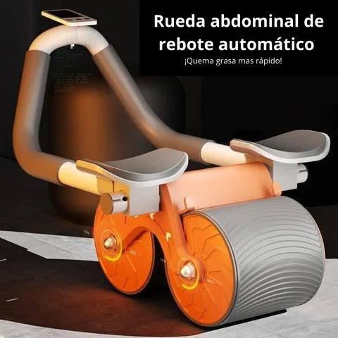 RODILLO ABDOMINAL CON REBOTE AUTOMATICO Y CONTADOR DIGITAL